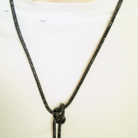 Sparkling Rhinestone Necklace - Picture 2 of 4